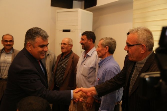 Başkan Özgüven’e vatandaşlardan teşekkür ziyareti