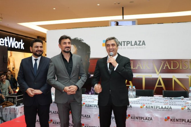Necati Şaşmaz’a Konya’da yoğun ilgi