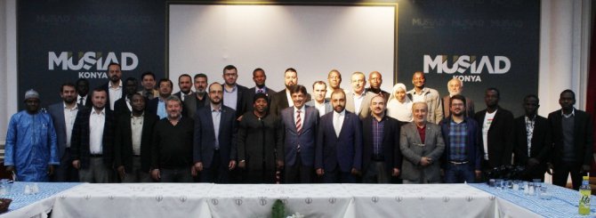 MÜSİAD Konya Şubesi Nijer Büyükelçisini ağırladı
