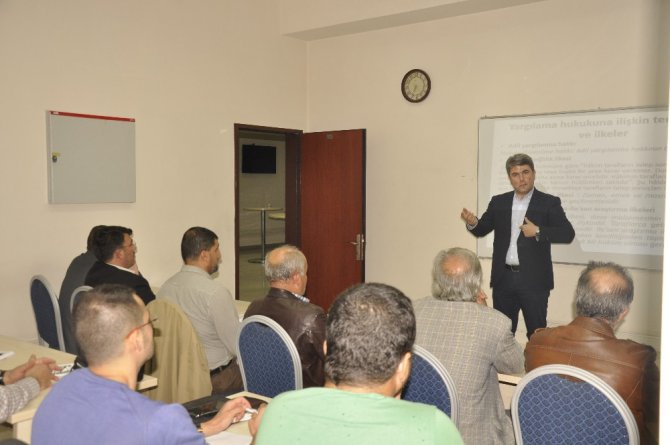 MMO Konya Şubesi ‘Bilirkişilik’ eğitimlerine başladı