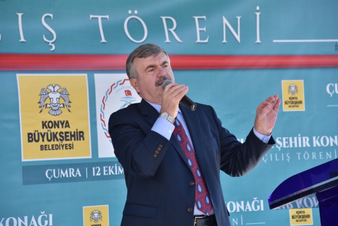 Çumra Şehir Konağı hizmete açıldı