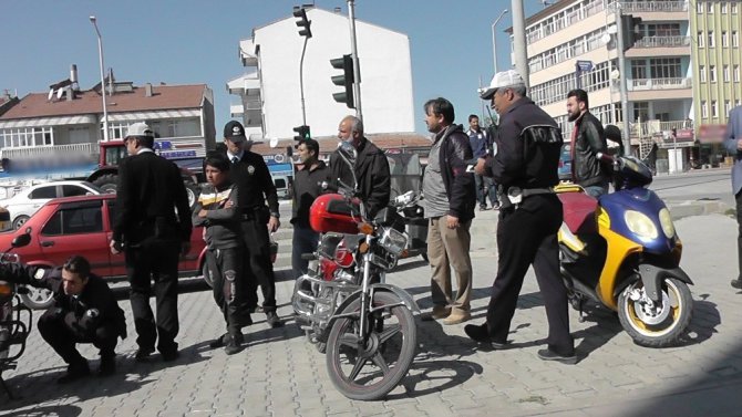 Kulu’da çalıntı ve plakasız motosikletler toplanıyor