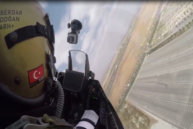 Solotürk pilotu Konyalılara böyle seslendi