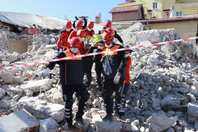 Aksaray’da gerçeği aratmayan tatbikat