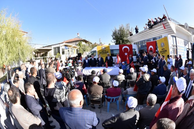 Güneysınır’da Büyükşehir yatırımları hızla devam ediyor