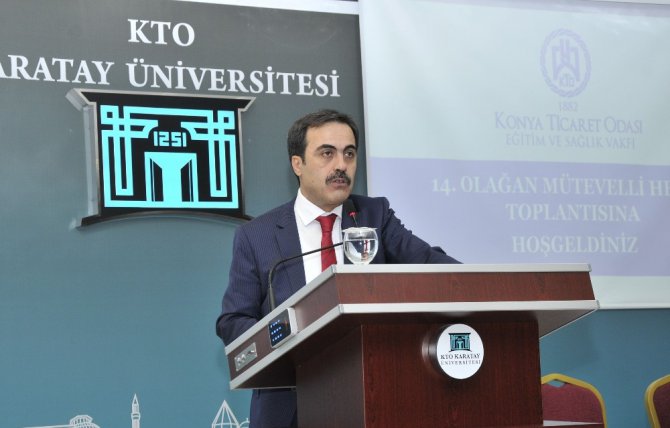 KTO Eğitim ve Sağlık Vakfı Genel Kurulu gerçekleştirildi