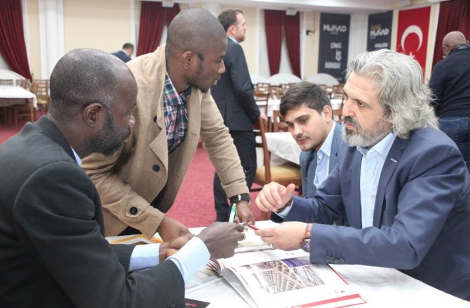MÜSİAD Konya Şubesi Demokratik Kongo Cumhuriyeti heyetini ağırladı