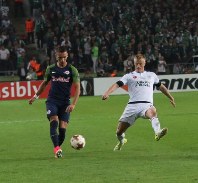 UEFA Avrupa Ligi: Atiker Konyaspor: 0 - Salzburg: 2 (Maç sonucu)