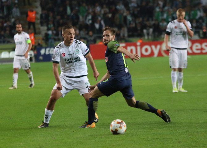 UEFA Avrupa Ligi: Atiker Konyaspor: 0 - Salzburg: 2 (Maç sonucu)