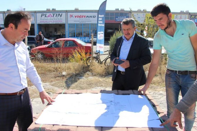 Seydişehir Yeni Oto Sanayine modern park