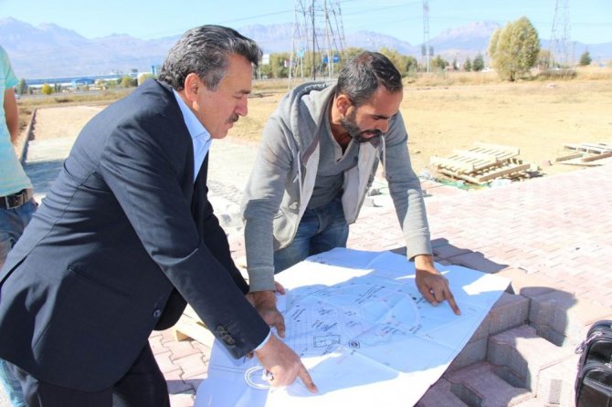 Seydişehir Yeni Oto Sanayine modern park