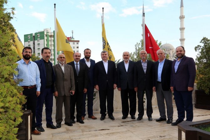 Konya Sivil Toplum Kuruluşları Platformu’ndan Başkan Akyürek’e tebrik ziyareti