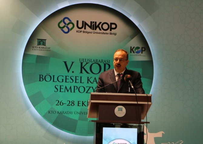 5. Uluslararası KOP Bölgesel Kalkınma Sempozyumu KTO Karatay’da başladı