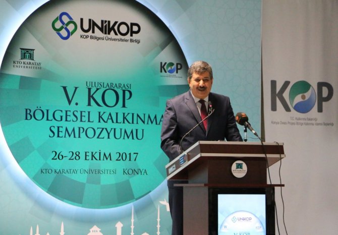 5. Uluslararası KOP Bölgesel Kalkınma Sempozyumu KTO Karatay’da başladı