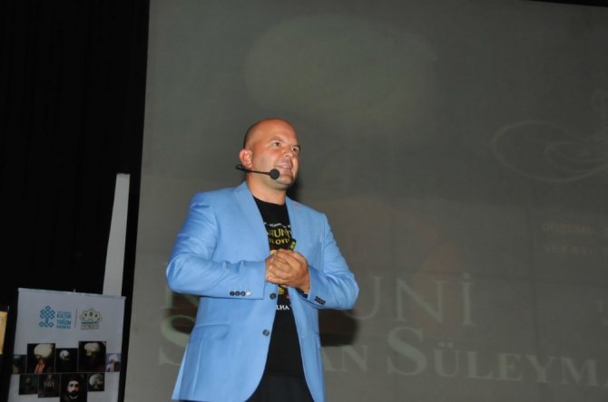 Yazar Talha Uğurluel Akşehir’de Kanuni’yi anlattı