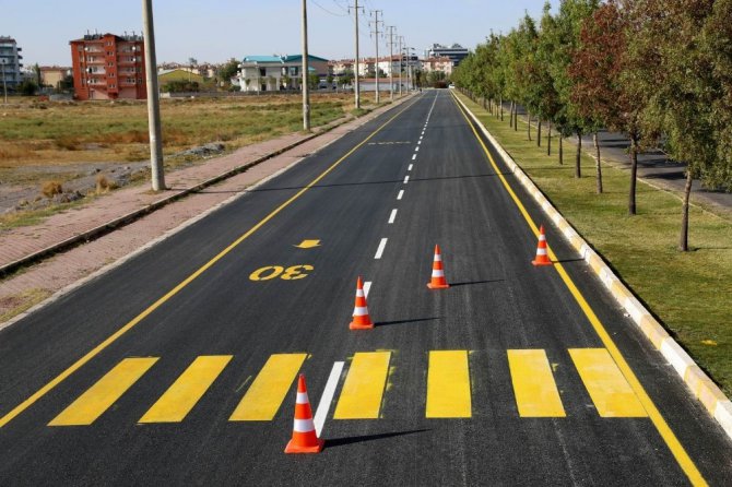 Aksaray Belediyesi asfaltta rekor kırdı