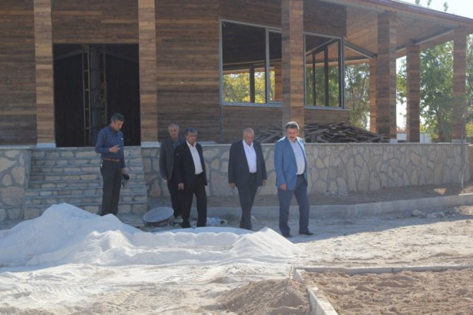 Başkan Kale, ilçedeki yatırımları inceledi