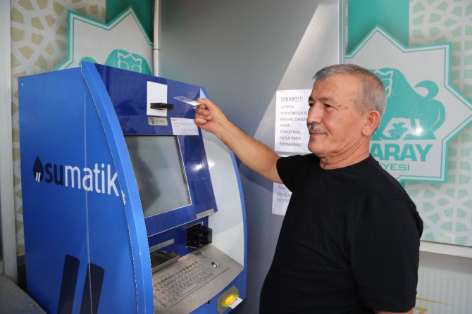 Aksaray’da akıllı kartlı su sayaçları avantaj sağlıyor