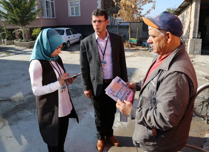 Aksaray’da ’belediye kapımda’ ekipleri vatandaşın ayağına gidiyor