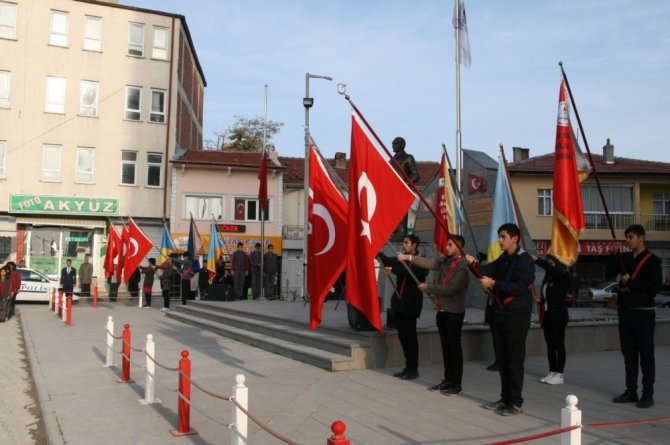 Kulu’da ebediyete intikalinin 79. yılında Atatürk törenle anıldı