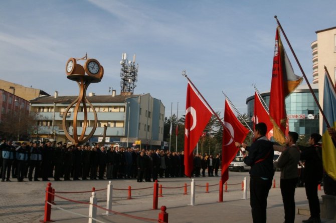Kulu’da ebediyete intikalinin 79. yılında Atatürk törenle anıldı