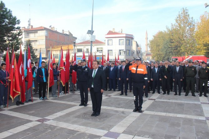 Beyşehir’de 10 Kasım Atatürk’ü anma töreni