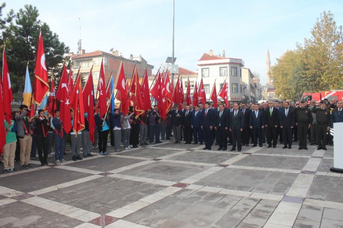 Beyşehir’de 10 Kasım Atatürk’ü anma töreni