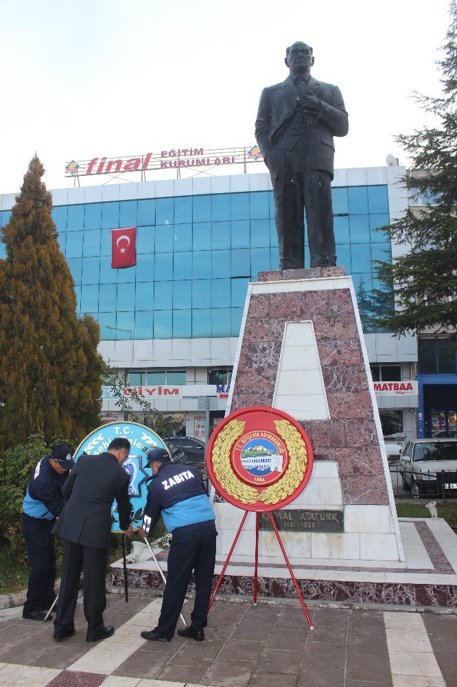 Beyşehir’de 10 Kasım Atatürk’ü anma töreni