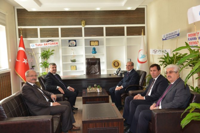 Başkan Akyürek’ten İl Sağlık Müdürü Koç’a ziyaret