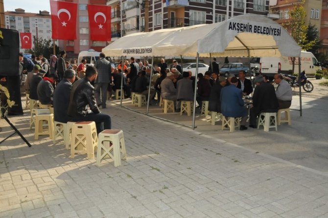 Akşehir Belediyesinden Şehit Uzman Çavuş için Mevlid-i Şerif