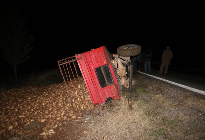 Hüyük’te zincirleme trafik kazası: 2 yaralı