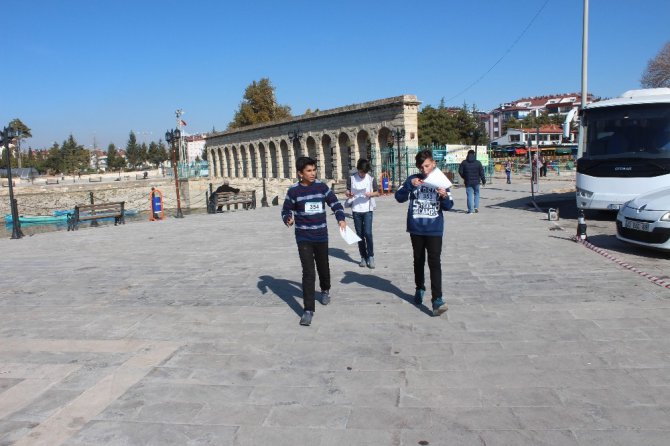Beyşehir’de oryantiring yarışları heyecanı