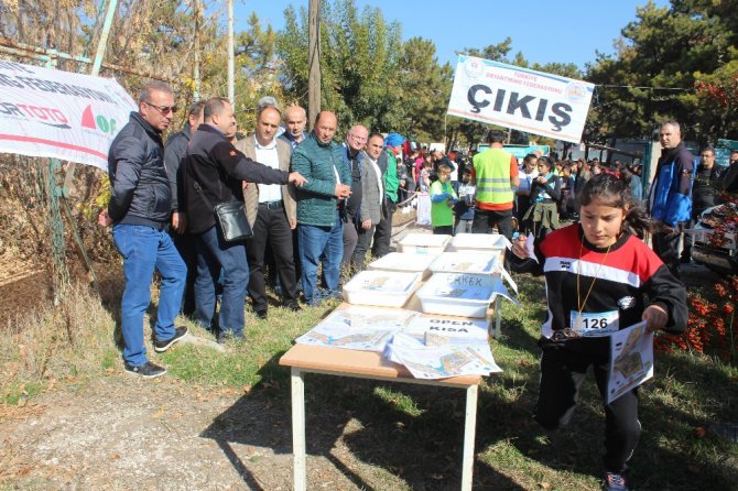 Beyşehir’de oryantiring yarışları heyecanı
