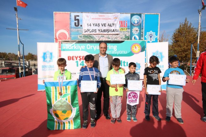 Beyşehir’de oryantiring yarışları heyecanı