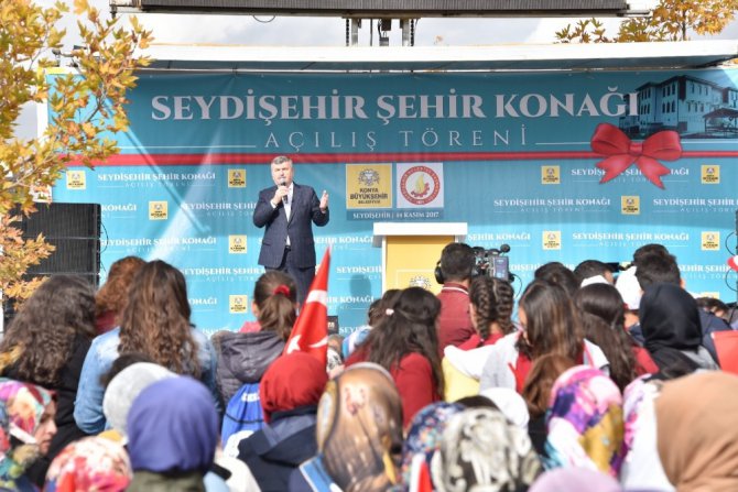 Başkan Akyürek, Seydişehir Şehir Konağı’nın açılışını yaptı