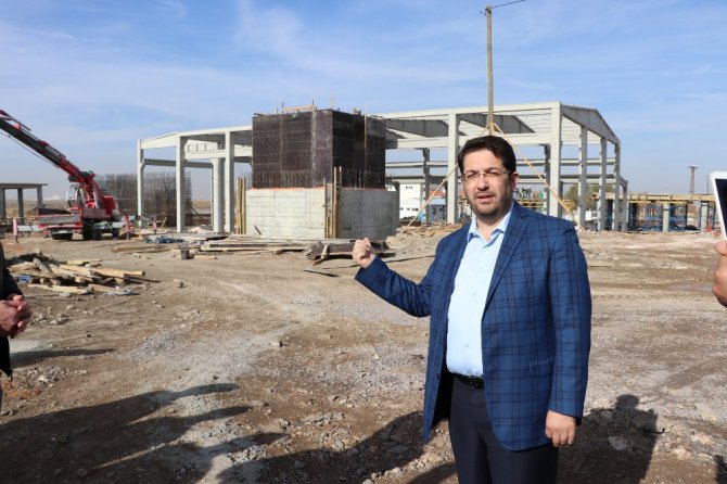 Başkan Yazgı, basın mensuplarıyla projeleri inceledi