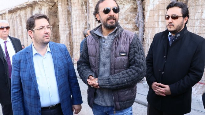 Başkan Yazgı, basın mensuplarıyla projeleri inceledi