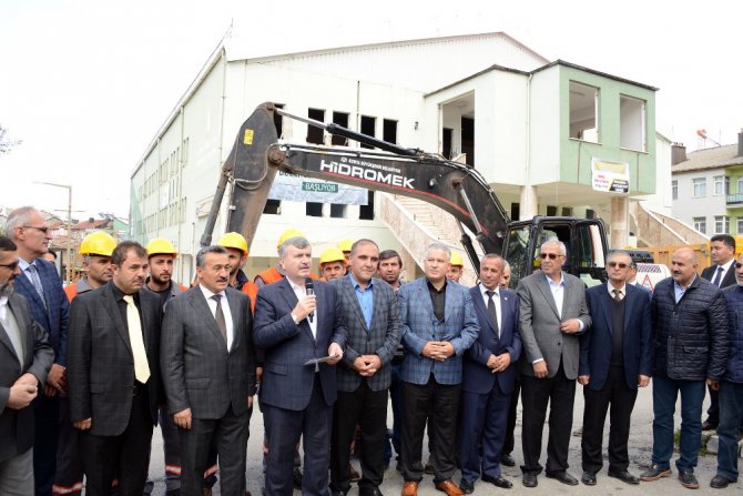 Büyükşehir’den Seydişehir’de yatırım hamlesi