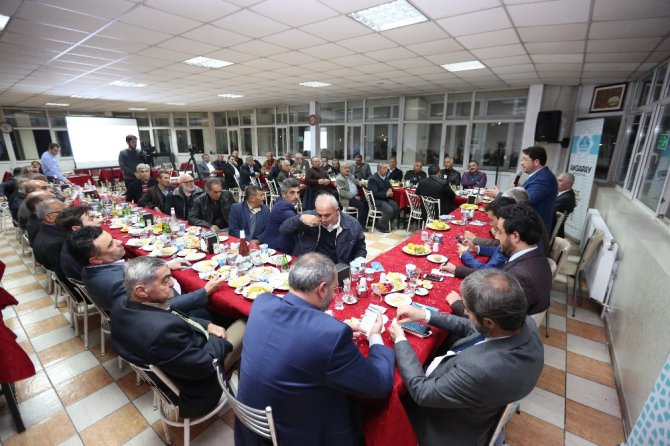 Başkan Yazgı, mahalle muhtarları ile ile istişare toplantısı yaptı