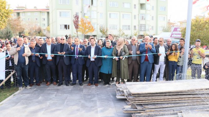 Aksaray’da ikinci kadın aktivite merkezinin temeli atıldı