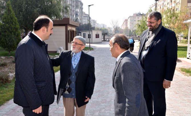 Selçuklu’da Nene Hatun Parkı yenileniyor