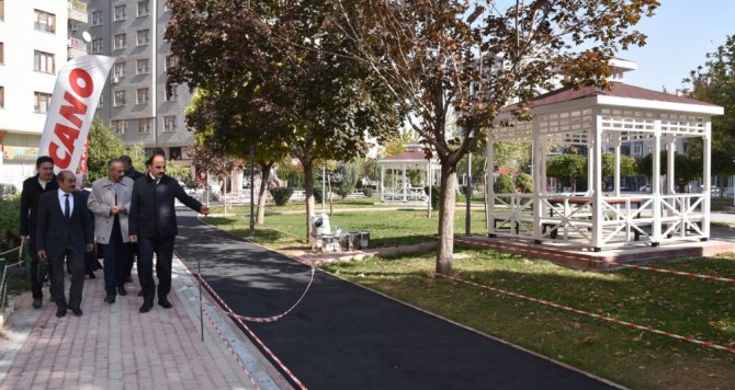 Selçuklu’da Nene Hatun Parkı yenileniyor