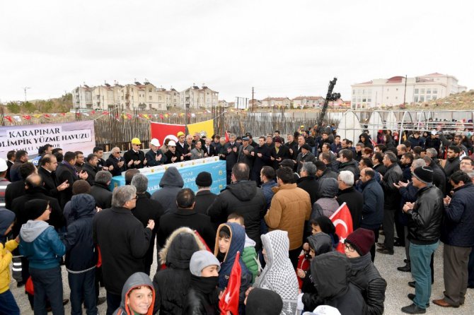 Büyükşehir’den Emirgazi ve Karapınar’a değer katan yatırımlar