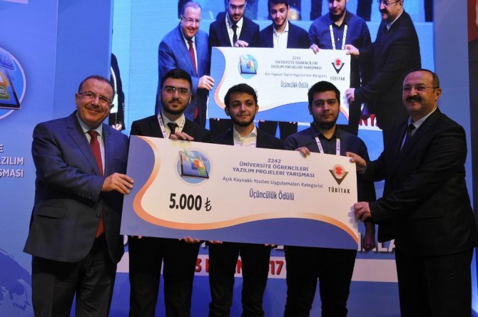Üniversite Proje Yarışmaları’nda Selçuk Üniversitesi’ne birincilik ödülü
