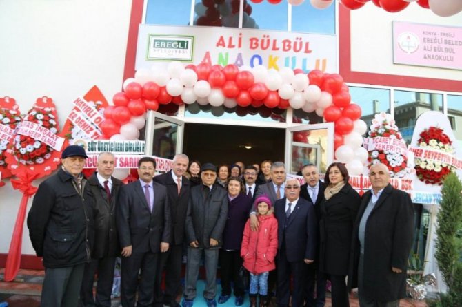 Ereğli Belediyesi Ali Bülbül Anaokulu açıldı