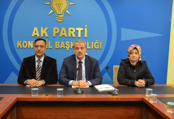 AK Partili Kaleli, Konya ve ülke gündemini değerlendirdi