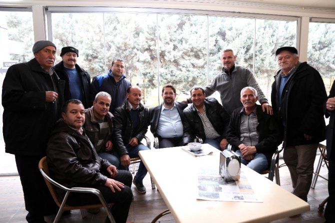 Başkan Yazgı, vatandaşlarla bir araya geliyor