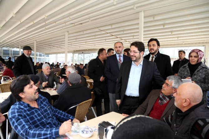 Başkan Yazgı, vatandaşlarla bir araya geliyor
