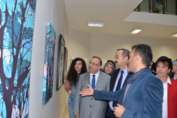 Selçuk’ta Öğretmenler Günü anısına resim sergisi