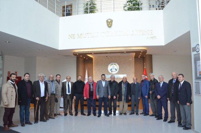 ATSO tarihinde görev yapan başkanlar bir araya geldi